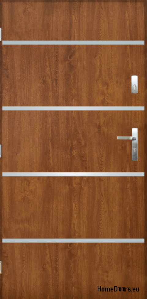 Porte extérieure pleine A-1 INOX 70/80/90/100 Porte extérieure pleine A-1 INOX 70/80/90/100