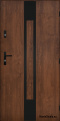 Porte extérieure pleine A-11 NOIR 70/80/90/100