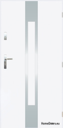 Porte extérieure pleine A-11 INOX 70/80/90/100