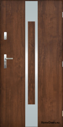 Porte extérieure pleine A-11 INOX 70/80/90/100