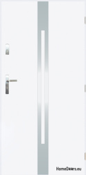 Porte extérieure pleine A-13 INOX 70/80/90/100