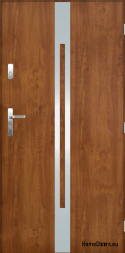 Porte extérieure pleine A-13 INOX 70/80/90/100