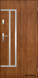 Portes extérieures pleines A-8 INOX 70/80/90/100