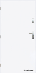 Portes extérieures plates pleines INOX 70/80/90/100