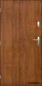 Portes extérieures plates pleines INOX 70/80/90/100