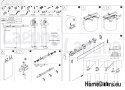 SYSTEM PRZESUWNY SYSTEM DO DRZWI PRZESUWNYCH 2,5 m, 250 cm KOMPLET, OD RĘKI