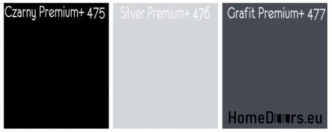 Portes intérieures à panneaux Nel 70 Couleurs Premium
