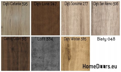 Portes intérieures à panneaux Irina WC 60 laquées Portes intérieures à panneaux Irina WC 60 laquées