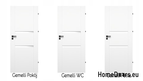 Porte intérieure à cadre Gemelli Full 70 couleurs FRESH Porte intérieure à cadre Gemelli Full 70 couleurs FRESH