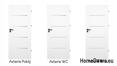 Drzwi Wewnętrzne Ramowe Asteria WC 90 FRESH Kolory Drzwi Wewnętrzne Ramowe Asteria WC 90 FRESH Kolory