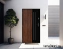 Porte Extérieure PANTOR ALPINE-PASIVE 02 Gauche 90 Chêne Doré Epaisseur72mm Chaud