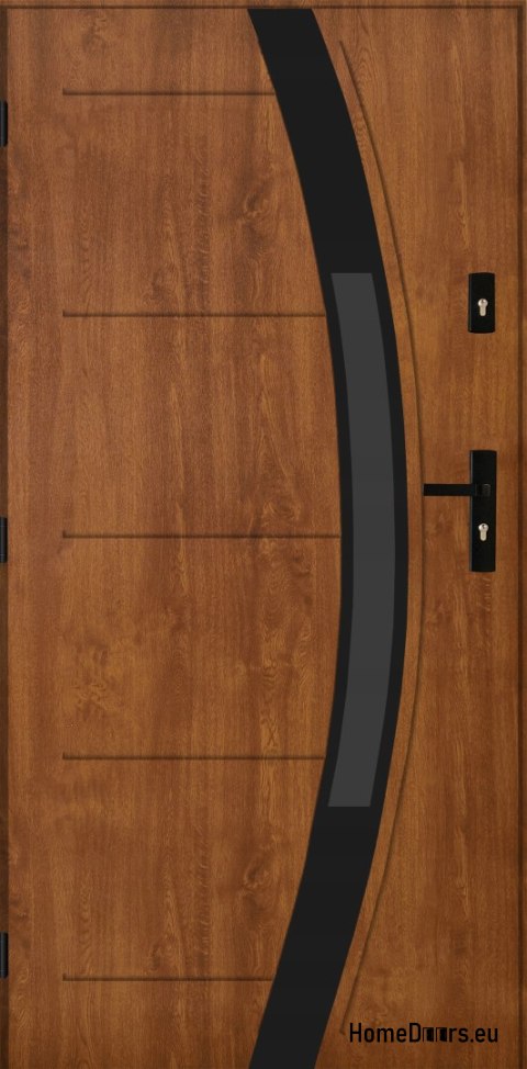 Porte Extérieure PANTOR SATURN 03 Gauche 100 Chêne Doré Epaisseur 72mm Chaud Porte Extérieure PANTOR SATURN 03 Gauche 100 Chêne Doré Epaisseur 72mm Chaud
