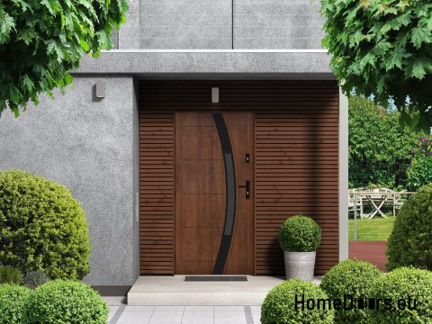Porte Extérieure PANTOR SATURN 03 Gauche 100 Chêne Doré Epaisseur 72mm Chaud Porte Extérieure PANTOR SATURN 03 Gauche 100 Chêne Doré Epaisseur 72mm Chaud