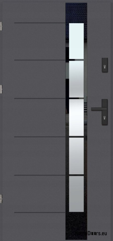 Portes extérieures chaleureuses THERMO GLASS 4 vitrages 70mm, PRÊT À L’EMPLOI, 90 L Portes extérieures chaleureuses THERMO GLASS 4 vitrages 70mm, PRÊT À L’EMPLOI, 90 L