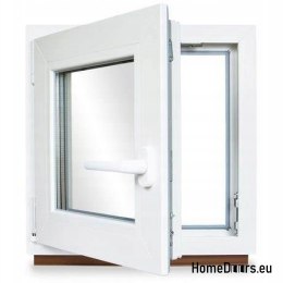 FENÊTRE PVC RU GAUCHE 600x600 / 60x60 BLANC
