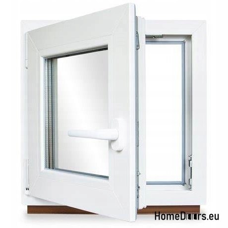 FENÊTRE PVC RU GAUCHE 600x600 / 60x60 BLANC