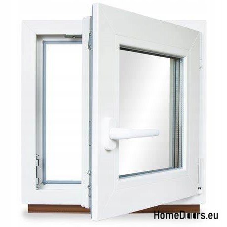 FENÊTRE PVC RU DROITE 600x900 / 60x90 BLANC FENÊTRE PVC RU DROITE 600x900 / 60x90 BLANC