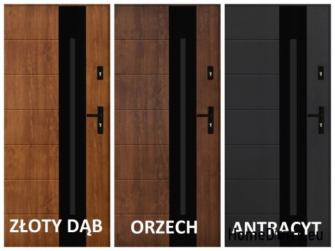 Porte Extérieure PANTOR ALPINE-PASIVE 03 Gauche 90 Anthracite Epaisseur 72mm Chaud Porte Extérieure PANTOR ALPINE-PASIVE 03 Gauche 90 Anthracite Epaisseur 72mm Chaud