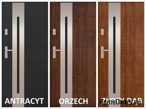 Porte Extérieure PANTOR ALPINE-PASIVE 04 Droite 90 Anthracite Epaisseur72mm Chaud Porte Extérieure PANTOR ALPINE-PASIVE 04 Droite 90 Anthracite Epaisseur72mm Chaud