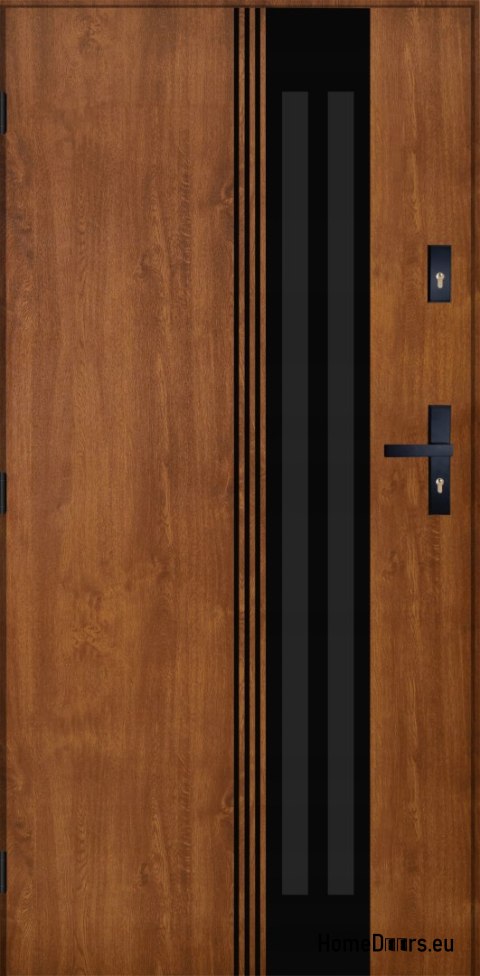Porte Extérieure PANTOR BERGEN 02 Gauche 90 Chêne Doré Epaisseur 72mm Chaud Porte Extérieure PANTOR BERGEN 02 Gauche 90 Chêne Doré Epaisseur 72mm Chaud