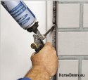 Porte extérieure robuste avec verre 55mm POP 02 90 droite anthracite
