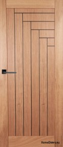Porte en bois laqué haut de gamme Montenegro MN-1 60