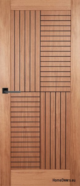 Porte en bois laqué haut de gamme Monténégro MN-2 60