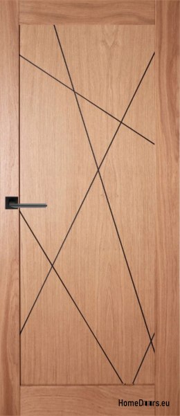 Porte en bois laqué premium Montenegro MN-3 60