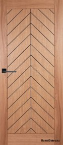 Portes en bois laqué haut de gamme Monténégro MN-6 60