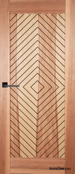 Portes en bois laqué haut de gamme Monténégro MN-8 80