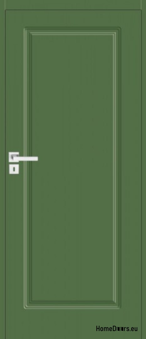 Porte en bois de pin fraisé avec cadre fixe Boston BS-4 90