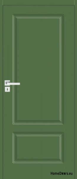 Porte en bois de pin fraisé avec cadre fixe Boston BS-5 70