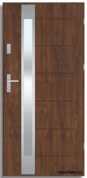 BREMA INOX porte d’extérieur avec miroir sans tain, ÉPAIS 70mm, PRÊT À L’EMPLOI, 90 P BREMA INOX porte d’extérieur avec miroir sans tain, ÉPAIS 70mm, PRÊT À L’EMPLOI, 90 P