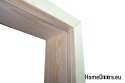 Porte en bois de pin fraisé avec cadre fixe Boston BS-1 60