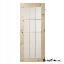 Portes intérieures en pin Lamin Glass Sęczna Pine 60