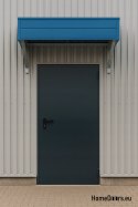 Portes coupe-feu EI30 Hörmann Anthracite RAL7016 100 cm 1000x2000, EN STOCK