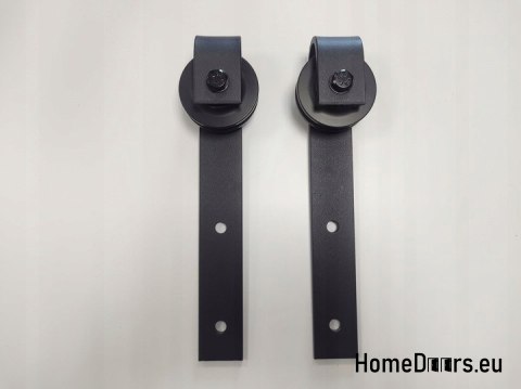 Porte coulissante 80 murale ALFA LOFT P 01 Anthracite 85 + système coulissant