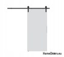 Porte coulissante 80 ALFA LOFT P 01 White 85 + système coulissant