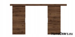 Drzwi przesuwne 130 naścienne ALFA LOFT 02 Orzech 65 + system przesuwny