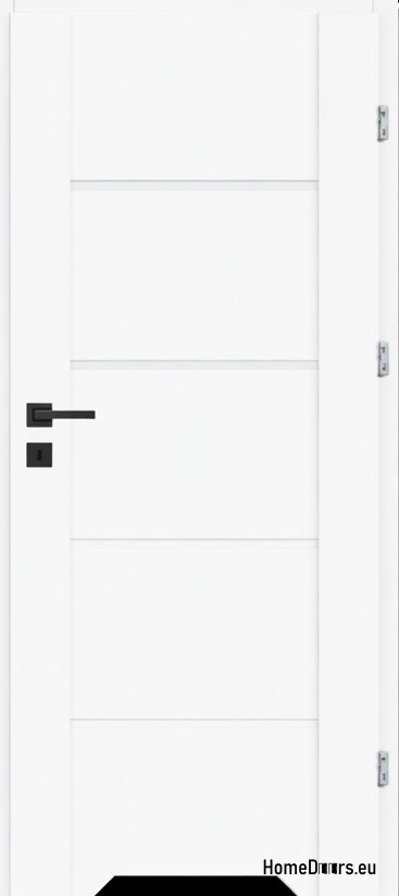 Porte intérieure de salle de bain blanc Lento 80 Droite, DE PENSES