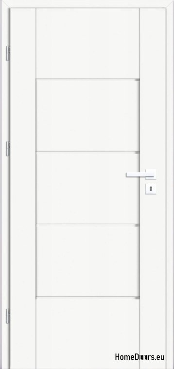 Porte intérieure pleine de blanc Lento 80 Gauche, DE PENSES