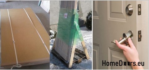 Drzwi Zewnętrzne PANTOR PRAGA Lewe 80 Kaszmir Grube 72mm Ciepłe