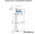 PORTE ANTI-CAMBRIOLAGE RC2 ACUSTICO I 56 MM