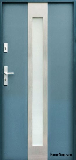 PORTES EXTÉRIEURES BLANC ANTHRACITE W11 80/90