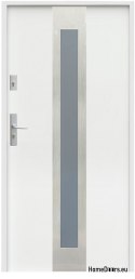 PORTES EXTÉRIEURES BLANC ANTHRACITE W11 80/90